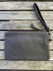 Cowhide Clutch Para - Brown 4
