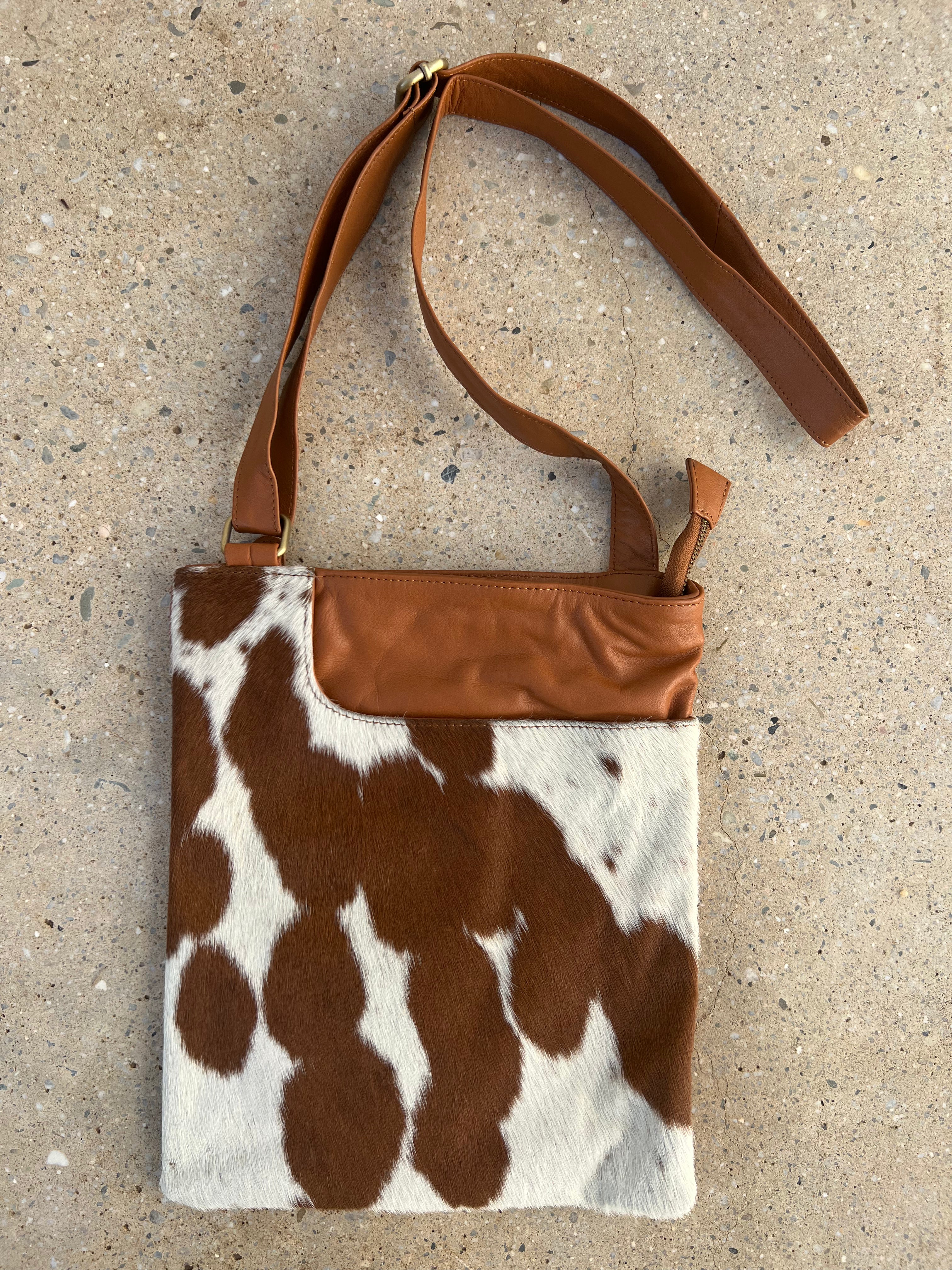 Cowhide Bag Brandy - Tan 3