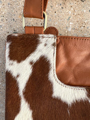 Cowhide Bag Brandy - Tan 3
