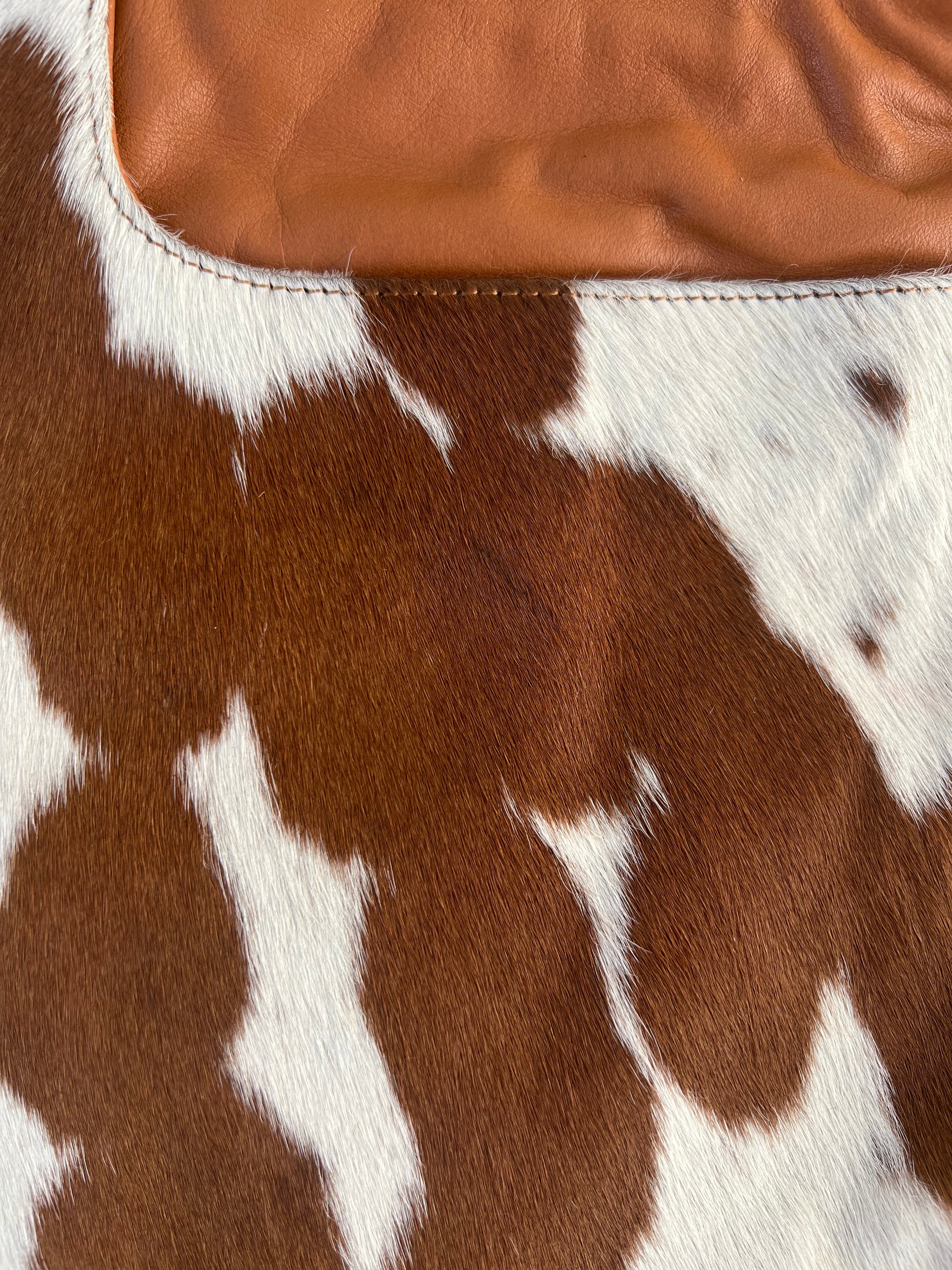 Cowhide Bag Brandy - Tan 3