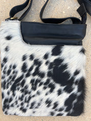 Cowhide Bag Brandy - Black 3