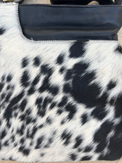 Cowhide Bag Brandy - Black 3