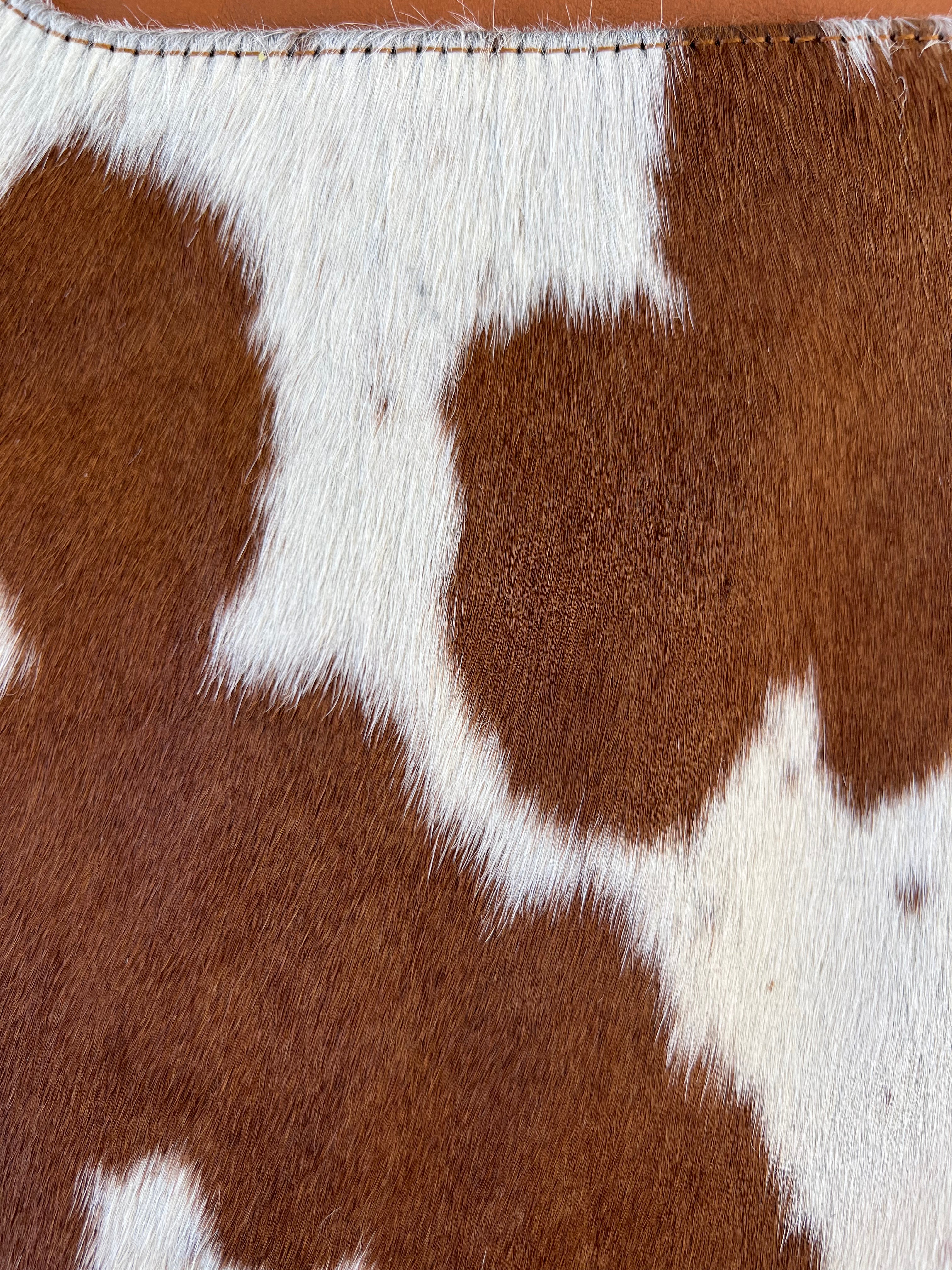 Cowhide Bag Brandy - Tan 6