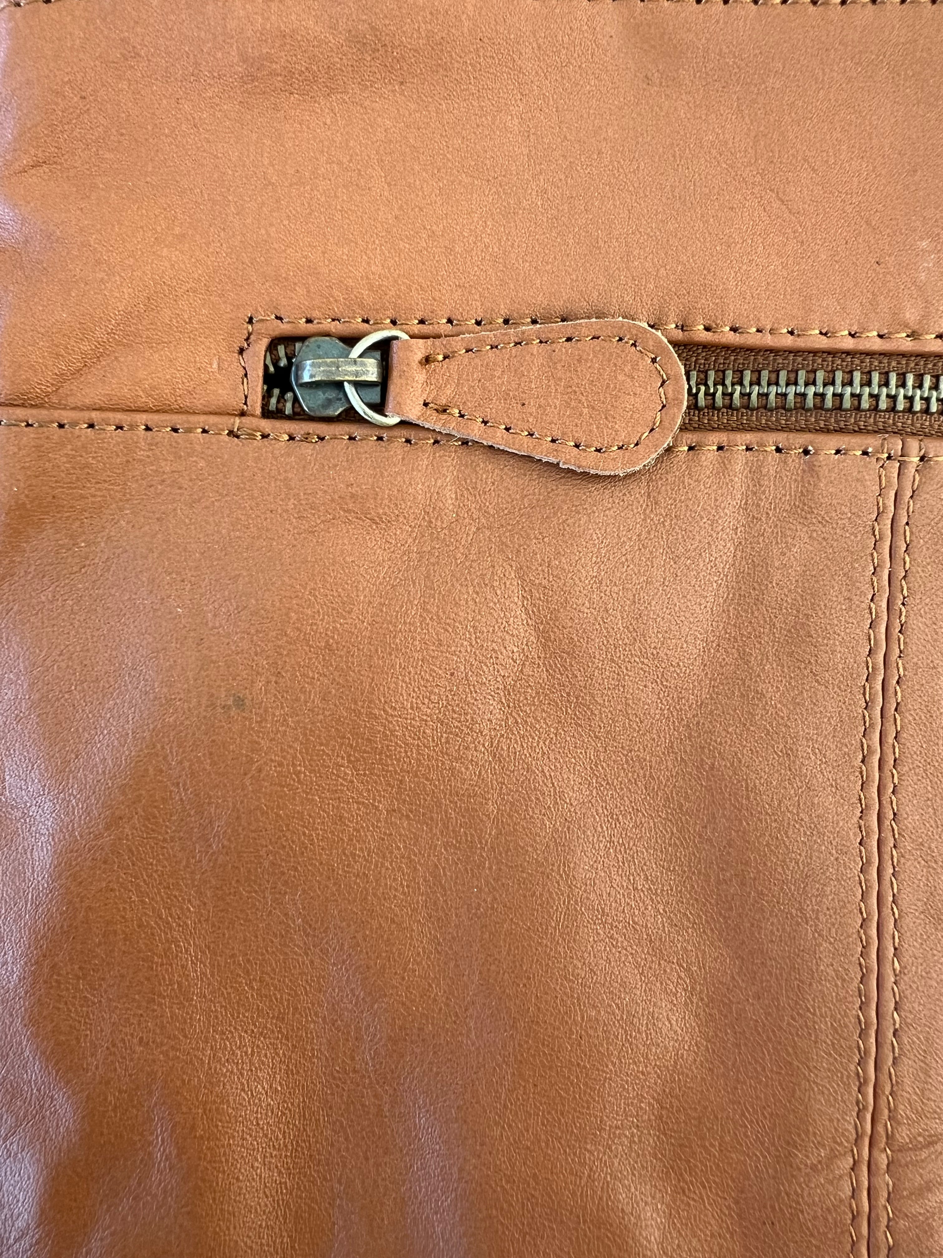 Cowhide Bag Brandy - Tan 6
