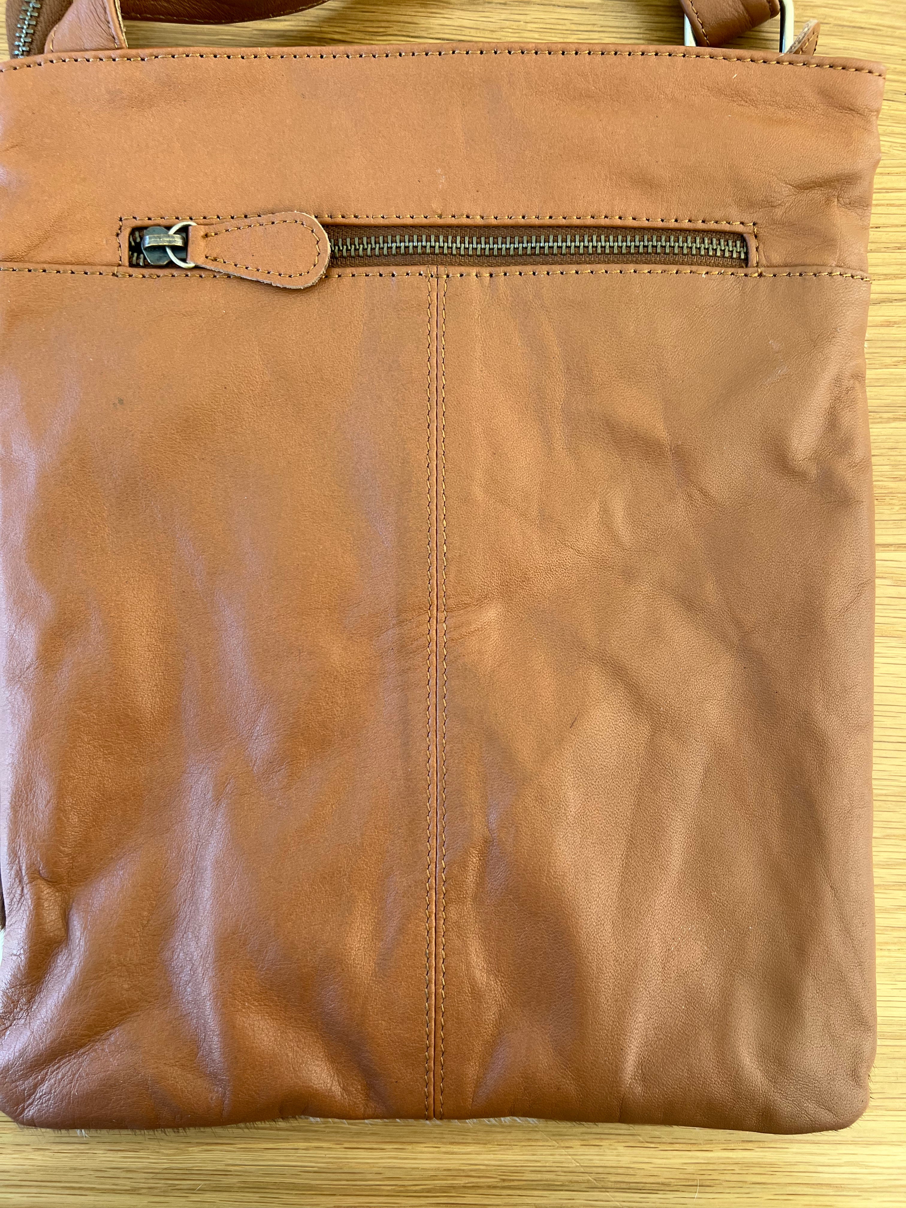 Cowhide Bag Brandy - Tan 6