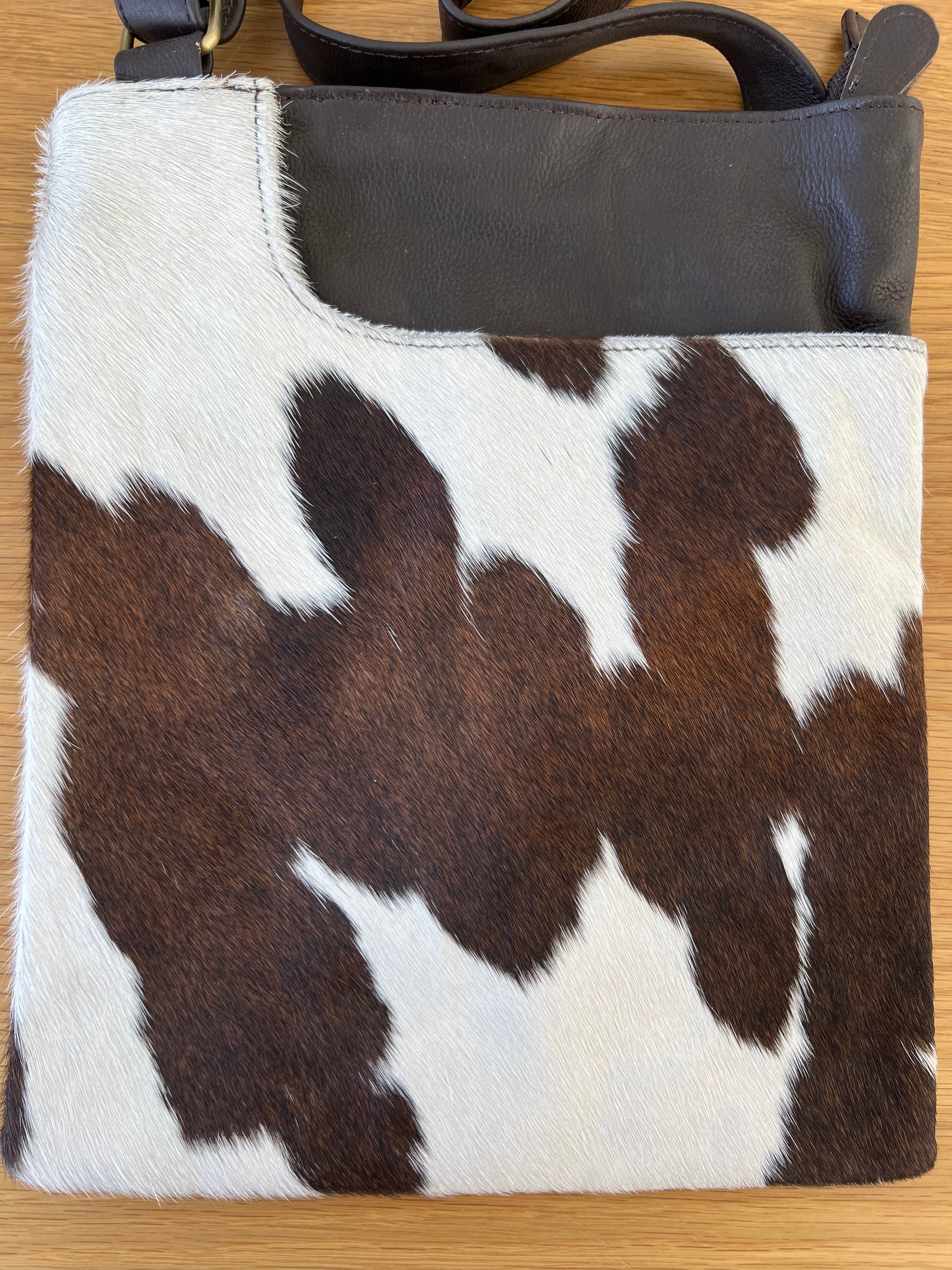 Cowhide Bag Brandy - Brown 4