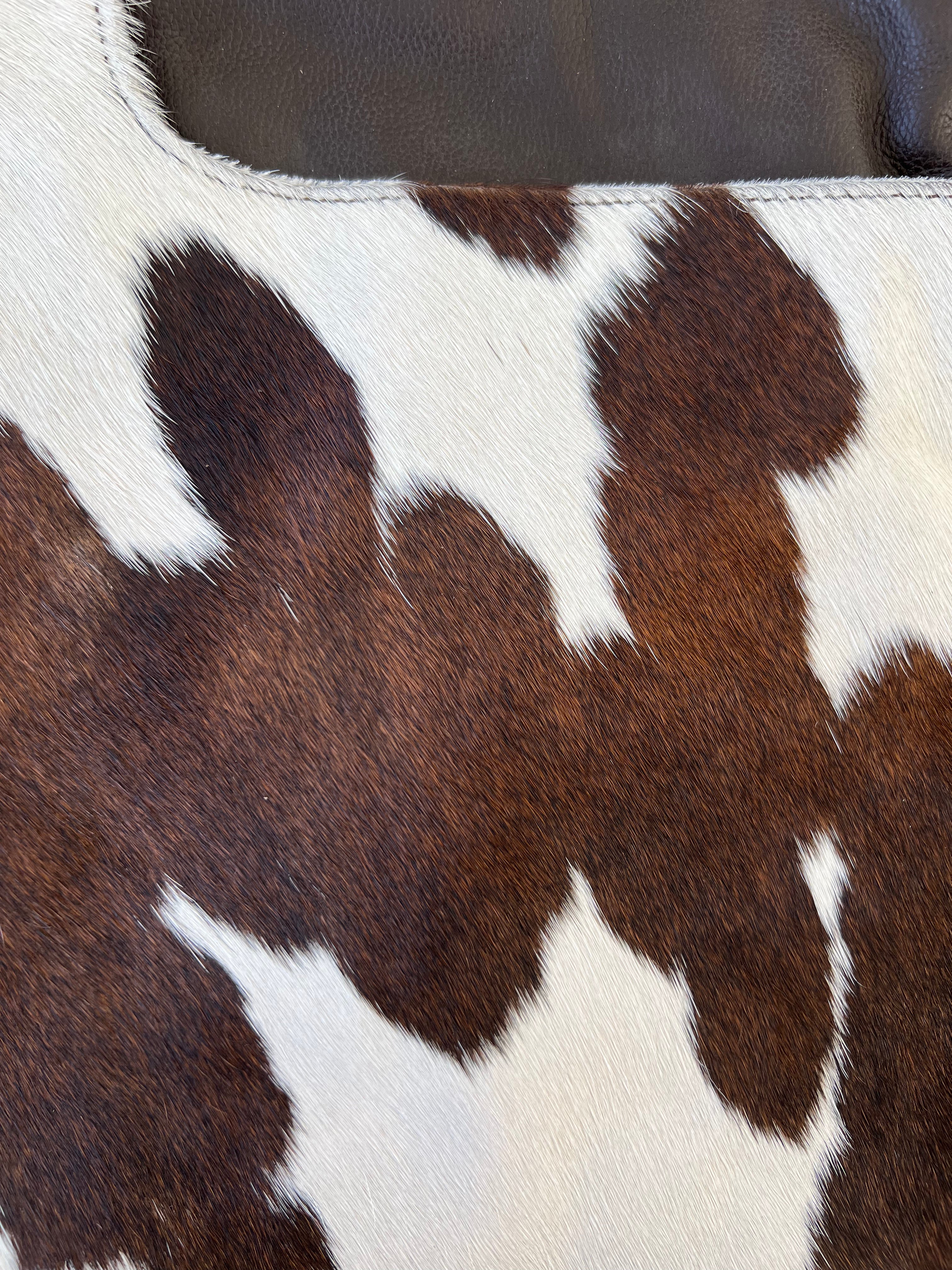 Cowhide Bag Brandy - Brown 4