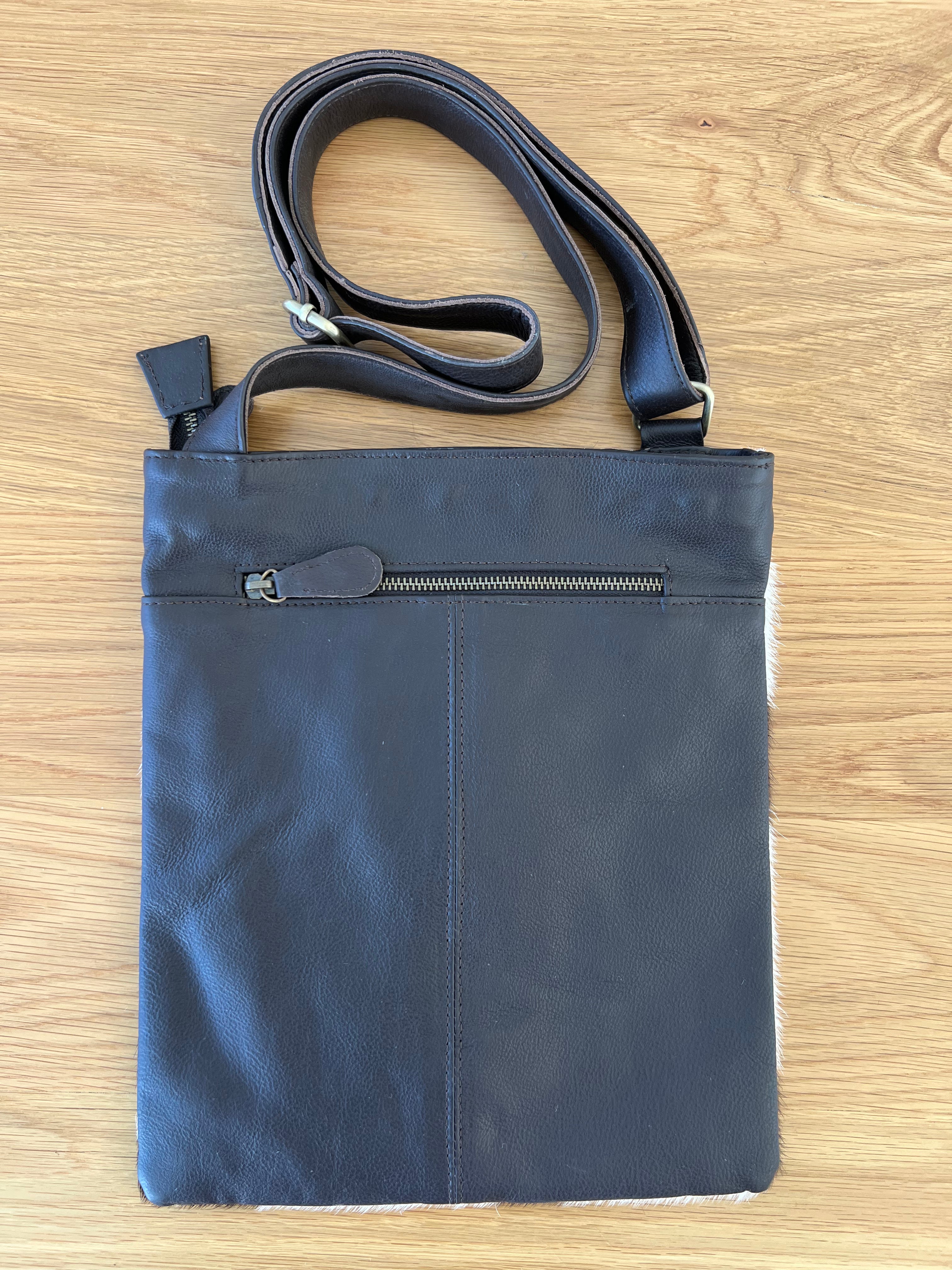 Cowhide Bag Brandy - Brown 4