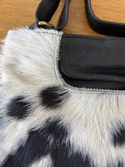 Cowhide Bag Brandy - Black 4