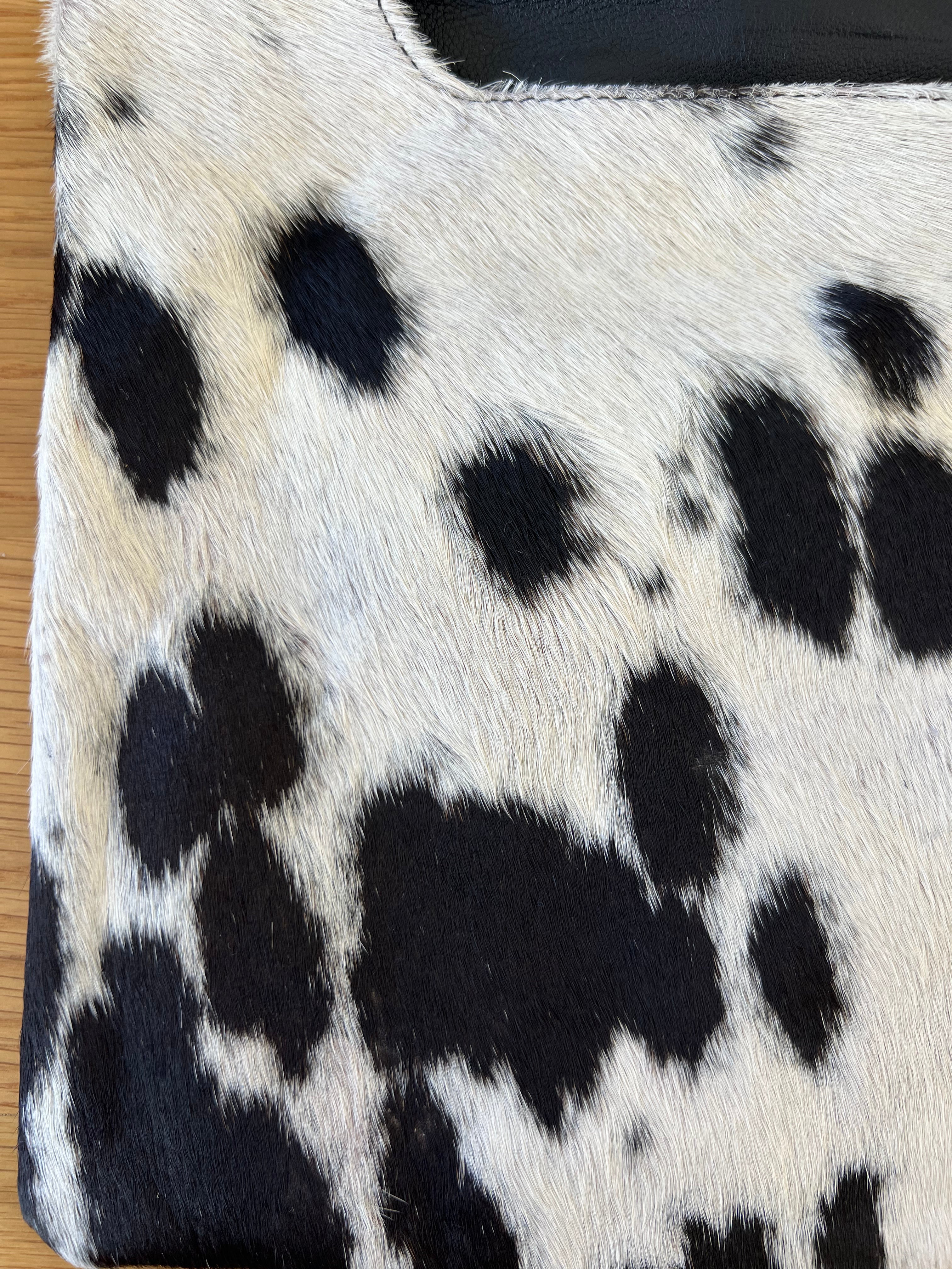 Cowhide Bag Brandy - Black 5