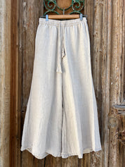 Alghero Pants - Natural Linen