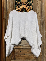 Bono Top - White Heavy Mesh