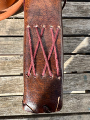 Goat Leather Handmade Journal Stitched A5