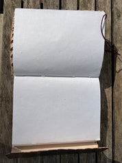 Goat Leather Handmade Journal Stitched A5