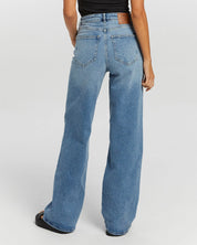 Juicy Wide Denim Jeans - Medium Blue
