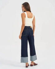 Madison High Waisted Jeans - Ink
