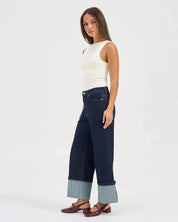 Madison High Waisted Jeans - Ink