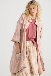 Harper Lee Linen jacket - Tearose
