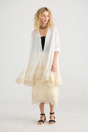 Persian Princess Top - Ivory Cream