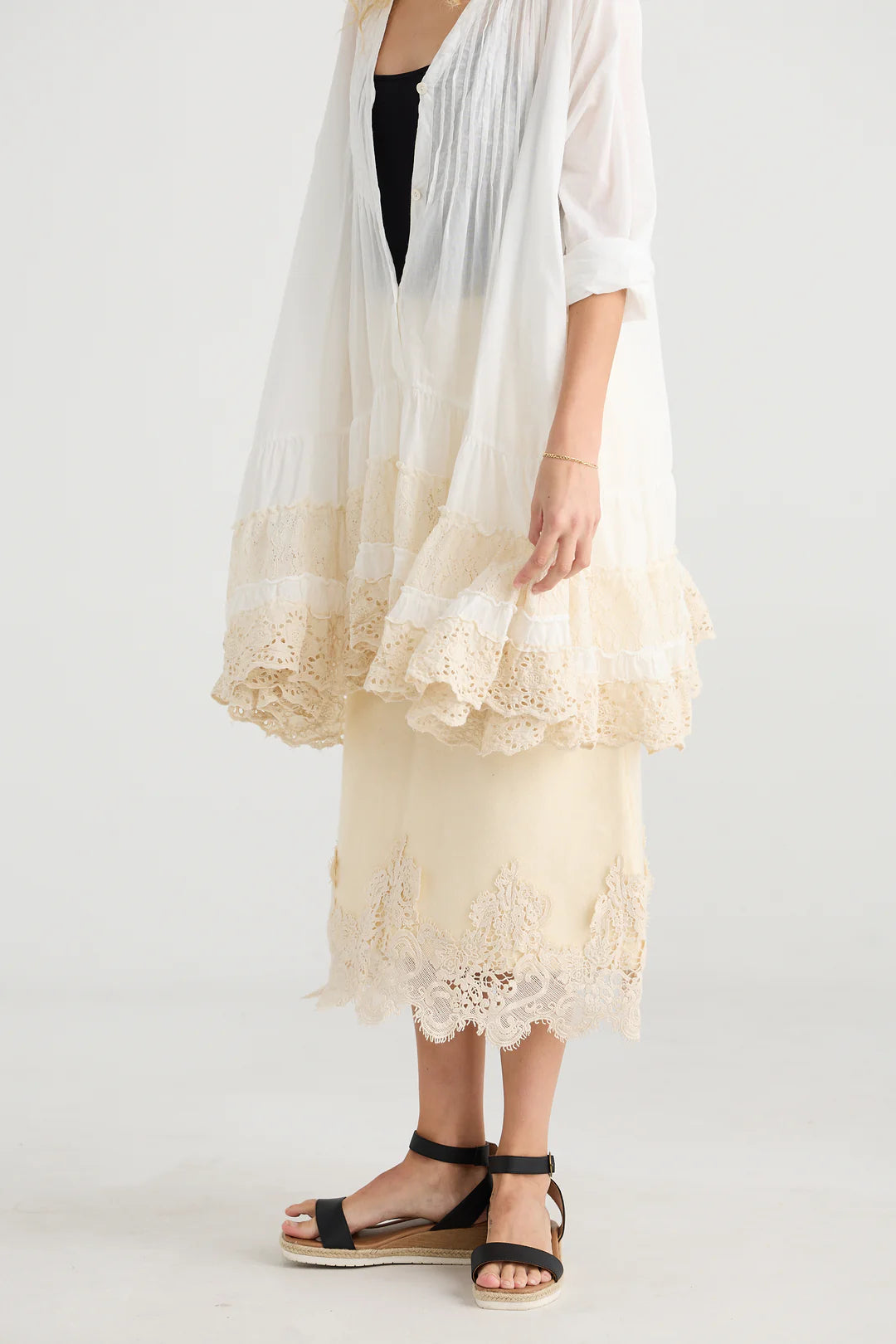 Persian Princess Top - Ivory Cream