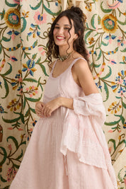 Elodie Short Jacket - Powder Pink