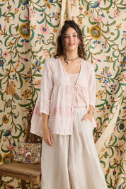 Elodie Short Jacket - Powder Pink
