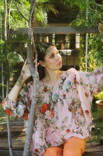 Molly Shirt - Musk Floral
