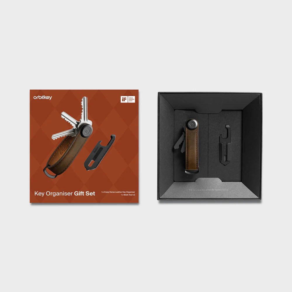 Key Organiser Crazy Horse + Multi-Tool v2 Set