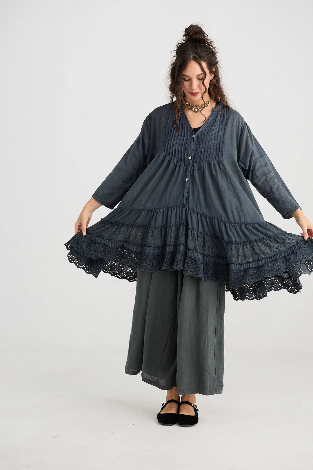 Persian Princess Top - Ink