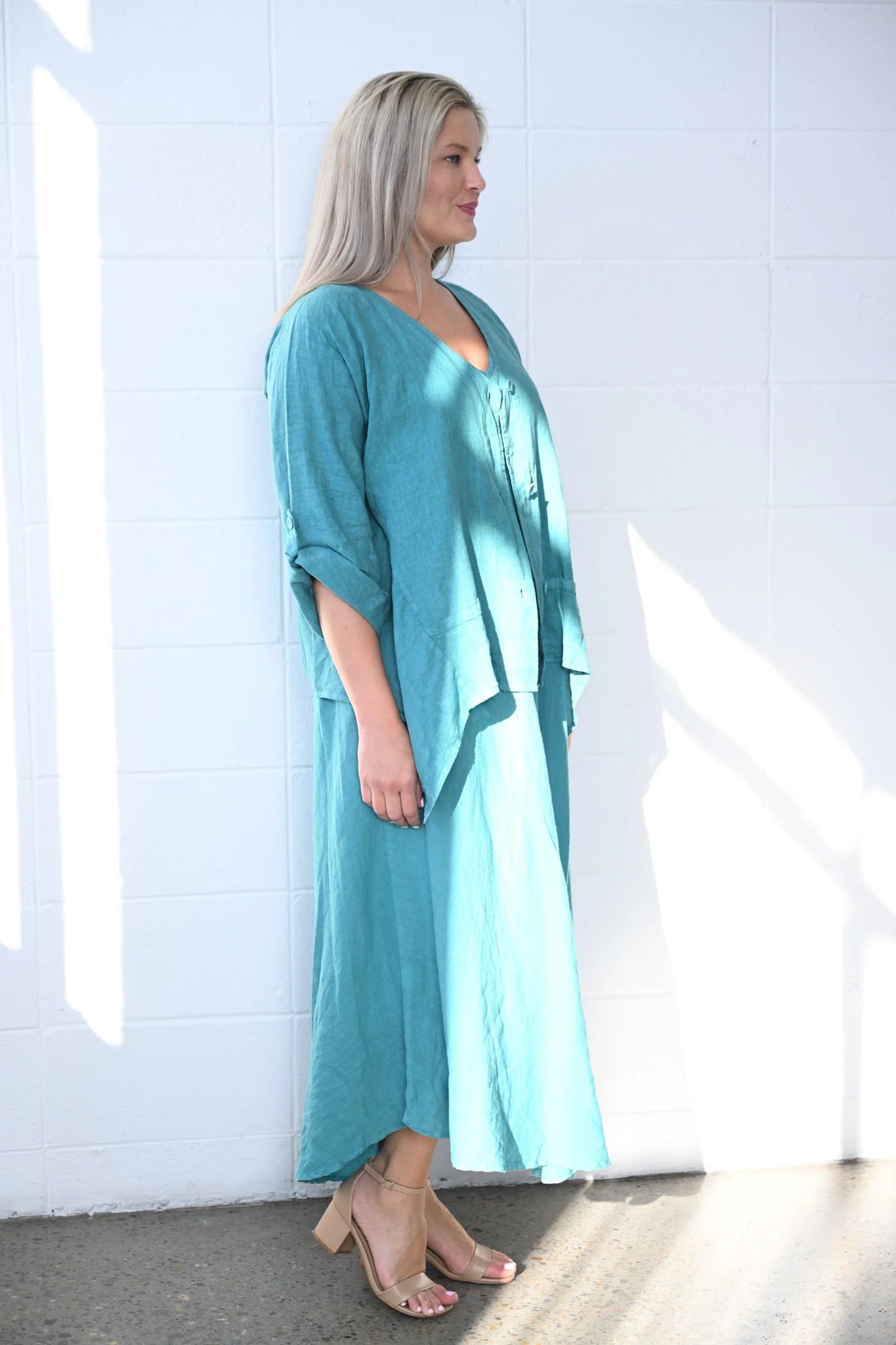 Georgie Top | Teal