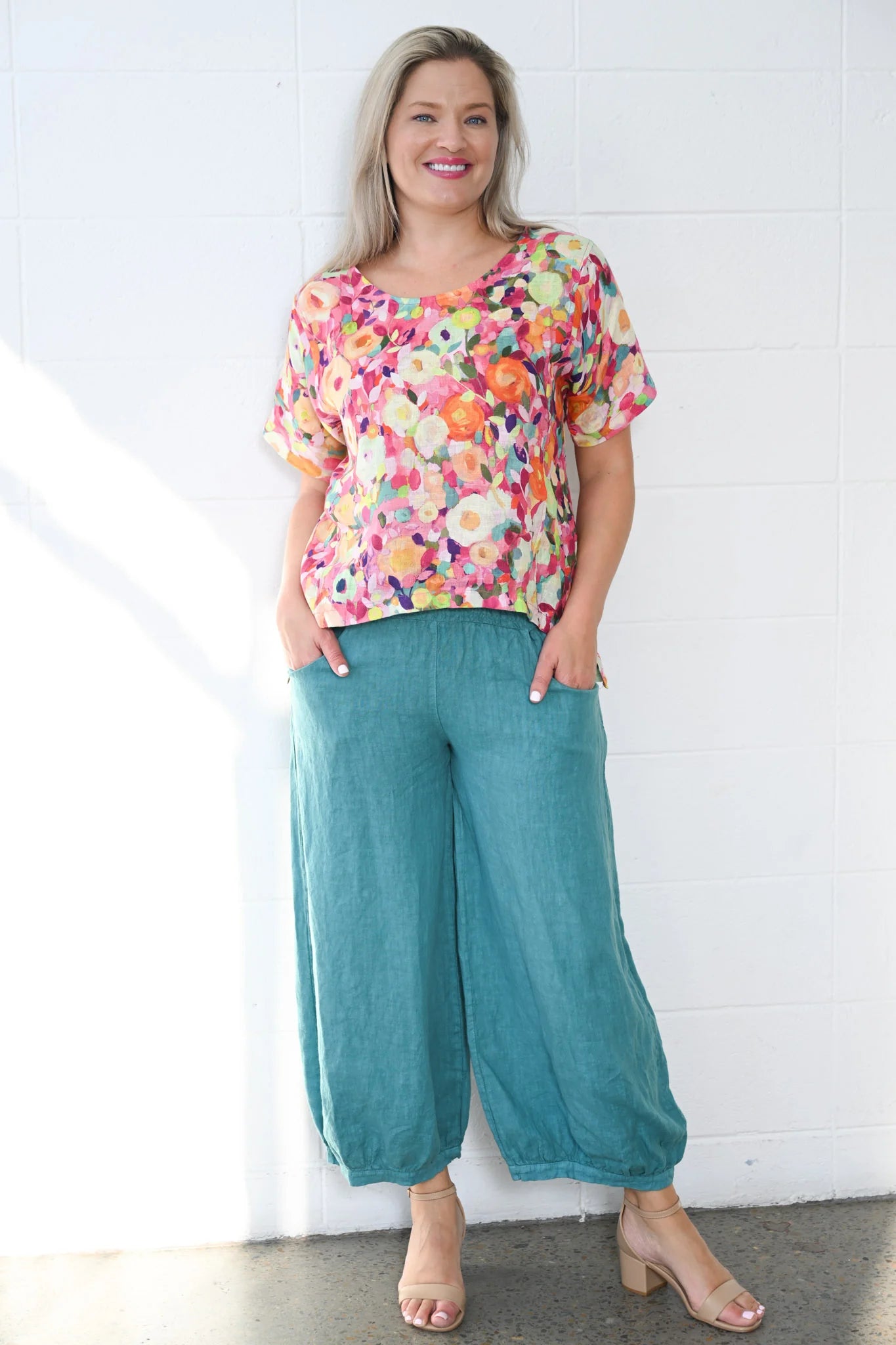 Chelsea Pant | Teal