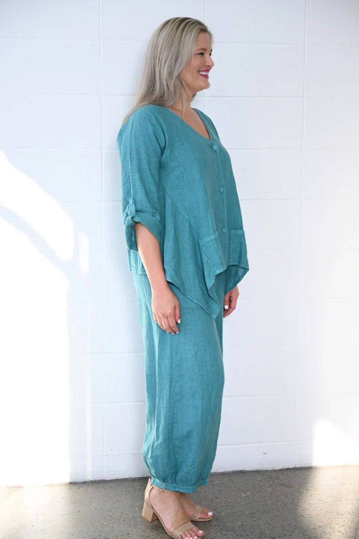Chelsea Pant | Teal