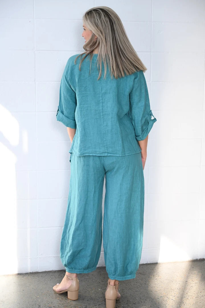 Chelsea Pant | Teal
