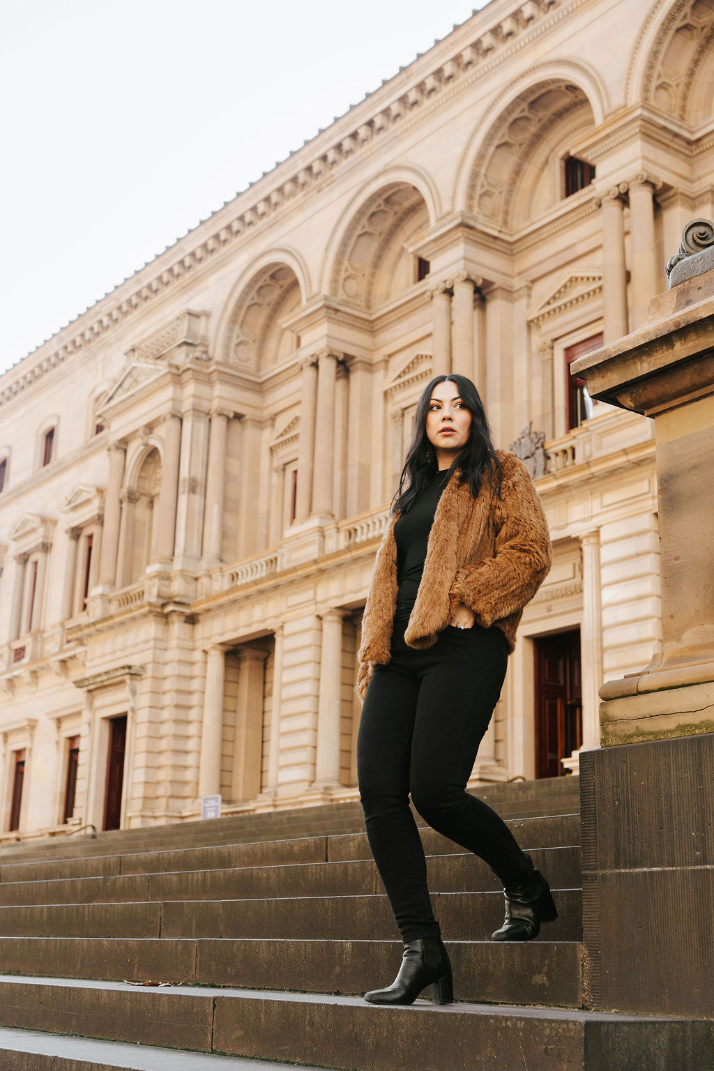 Fur Jacket Classic - Camel