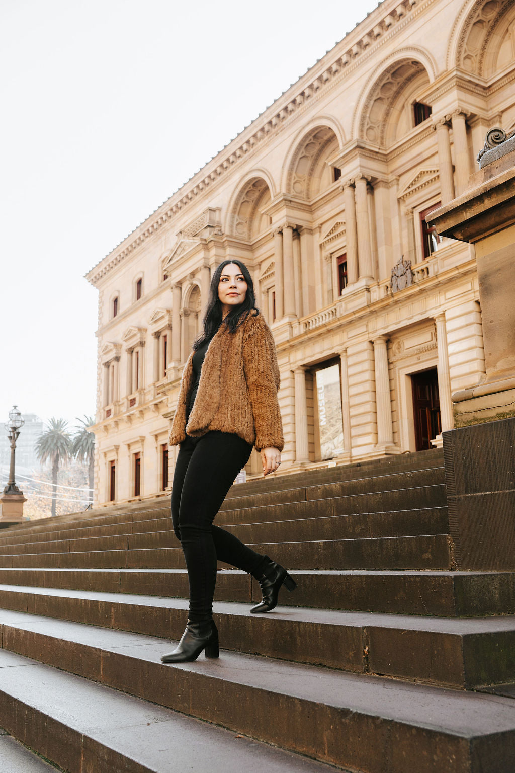 Fur Jacket Classic - Camel