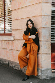 Alghero Pants - Rust Linen
