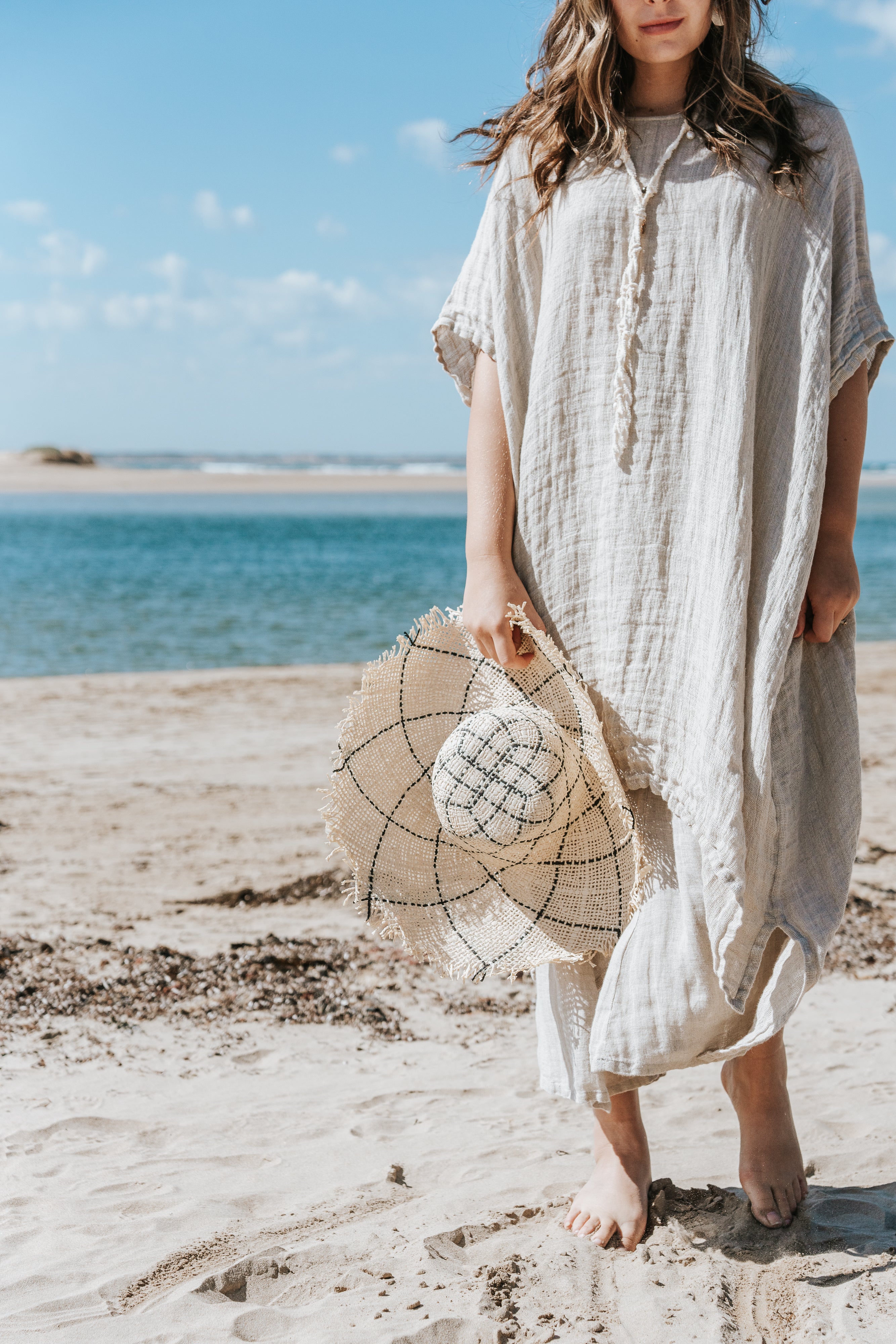 Tertenia Dress - Natural Mesh