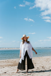 Palau Top - White Mesh