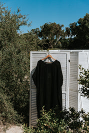 Tertenia Dress - Black Mesh