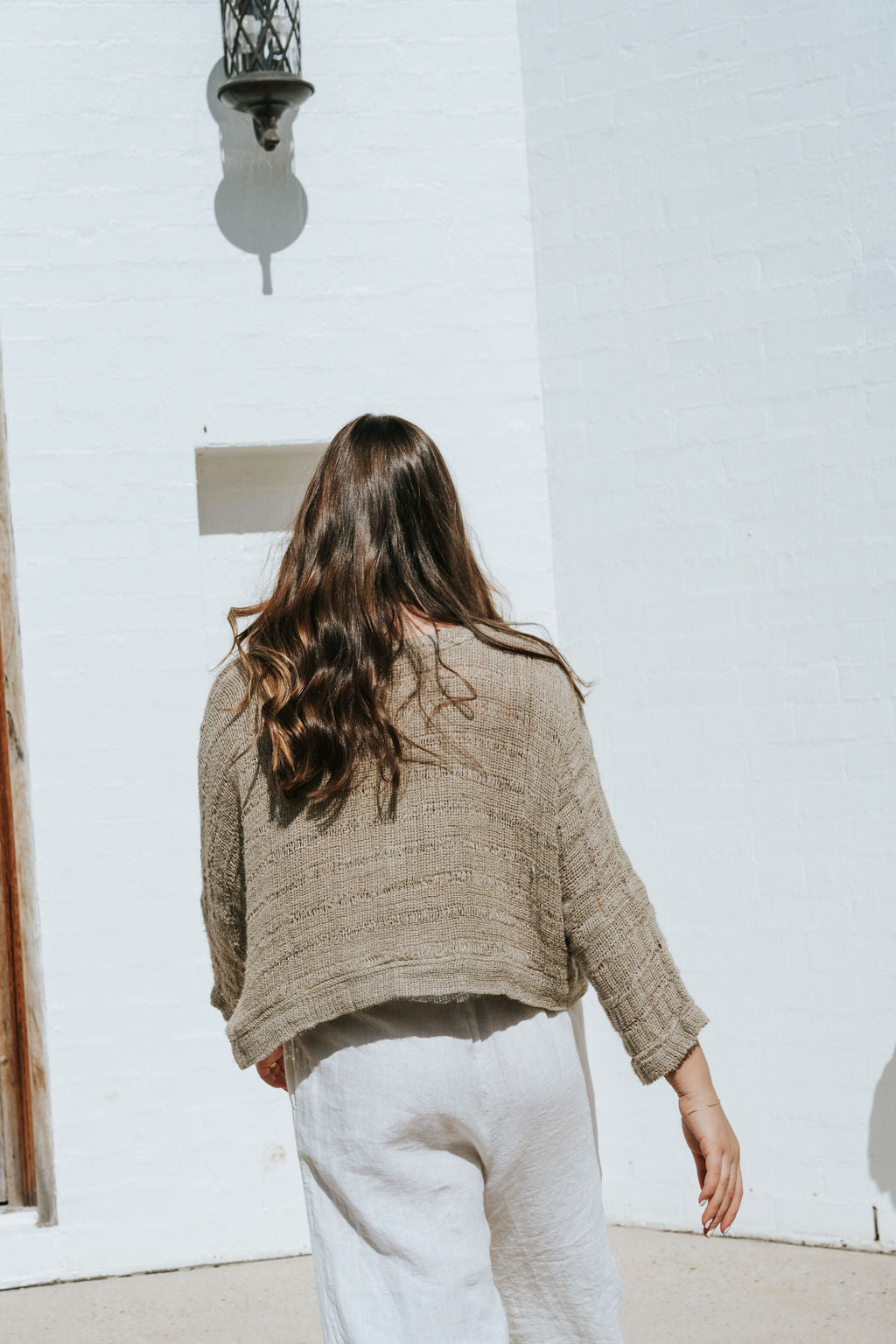 Monti Top - Natural Spaced Heavy Mesh