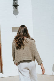 Monti Top - Natural Spaced Heavy Mesh