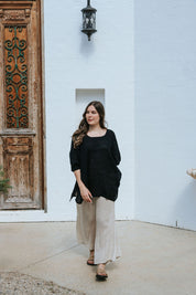 Olbia Top - Black Combo
