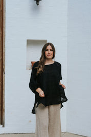 Olbia Top - Black Combo