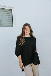Olbia Top - Black Combo