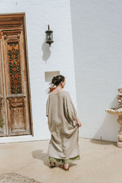 Sassari Dress - Natural Linen