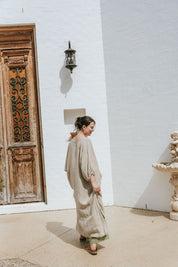 Sassari Dress - Natural Linen