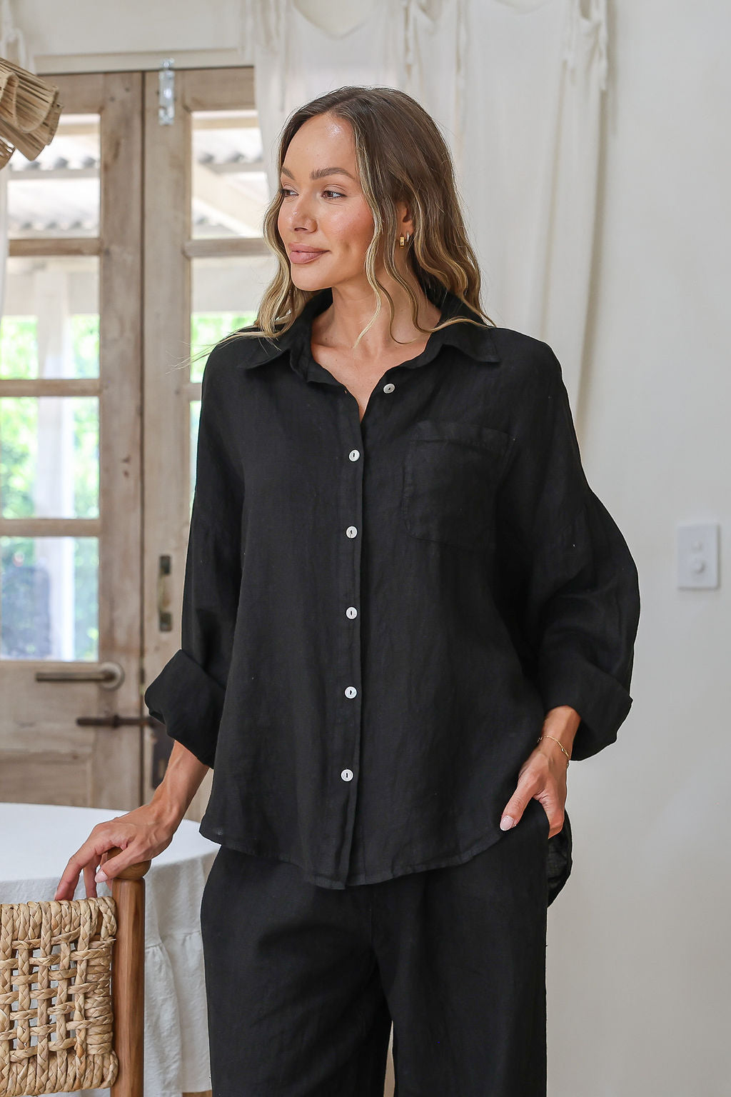 Laura Shirt - Black