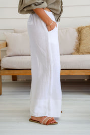 Adottato Linen Pants - White