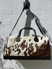 Cowhide Duffle Bag - Chocolate 2