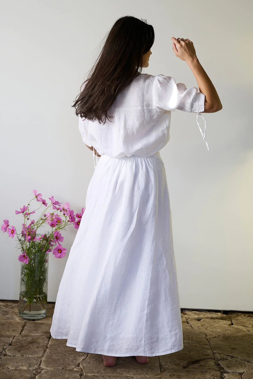 Amalfi Maxi Skirt - White
